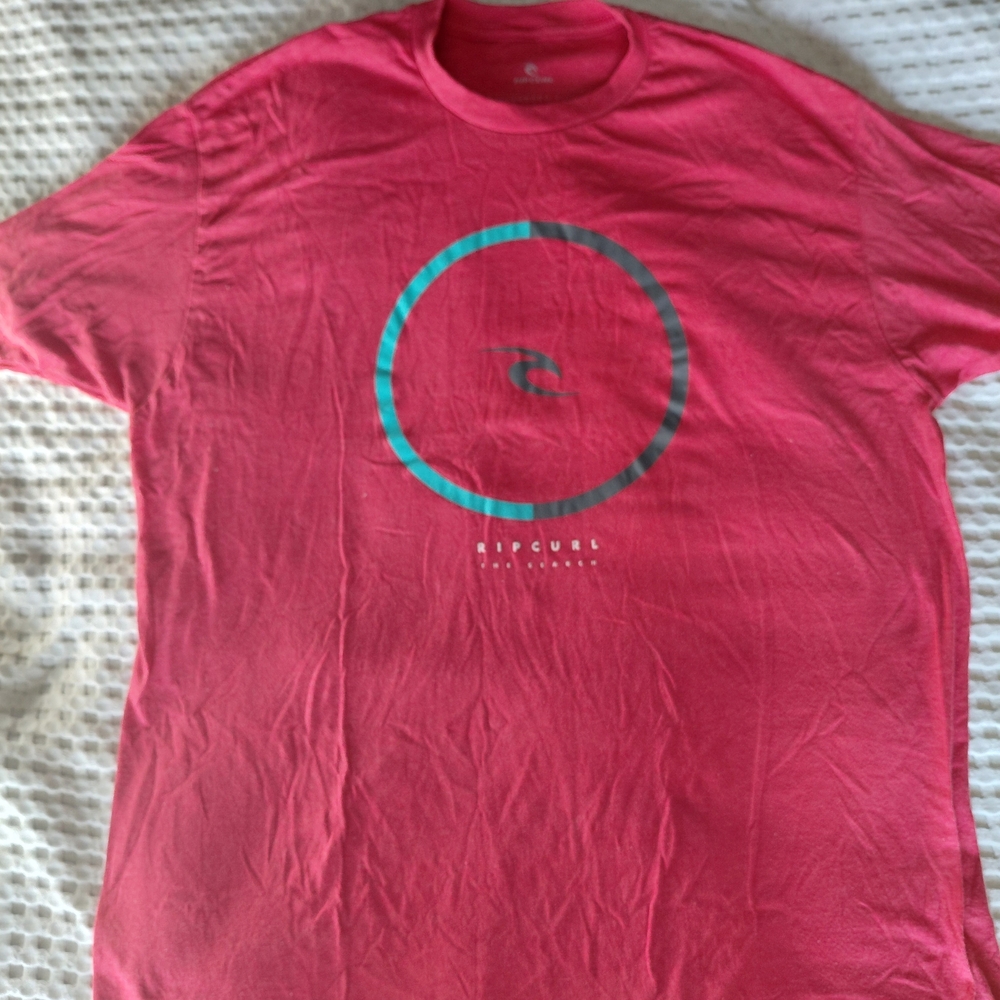 Rip Curl Vibrant Pink Short Sleeve Tee